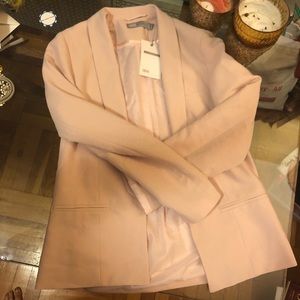Petite ASOS Blazer, Pale Pink